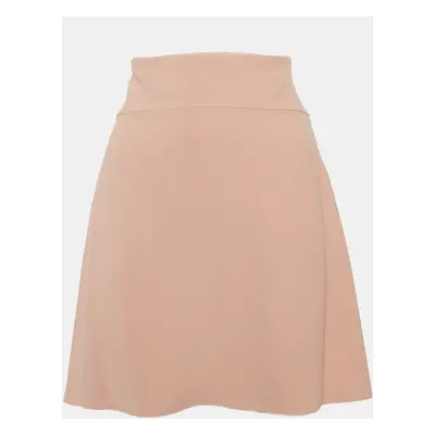 Miu Miu Pink Crepe Mini Skirt