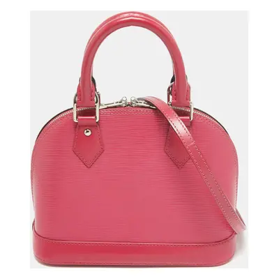 Louis Vuitton Fuchsia Epi Leather Alma BB Bag