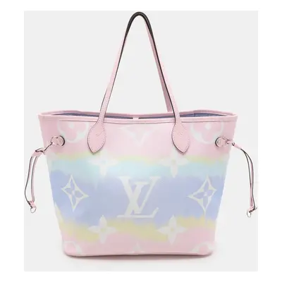 Louis Vuitton Pastel Tie Dye Monogram Canvas Neverfull Escale MM Bag