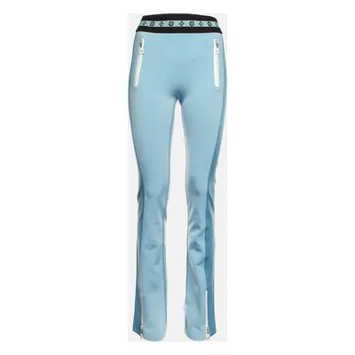 Louis Vuitton Blue Jersey Flared Trousers