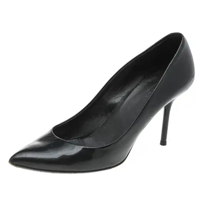 Gucci Black Patent Leather Pointed Toe Pumps Size