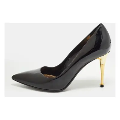 Tom Ford Black Patent Leather Pointed Toe Pumps Size