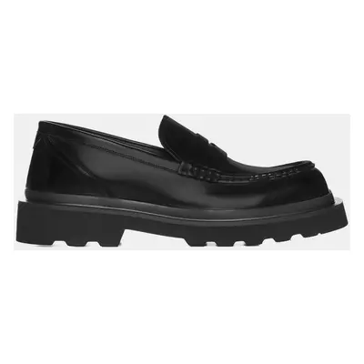 Dolce & Gabbana Black Leather Loafers Men’s IT