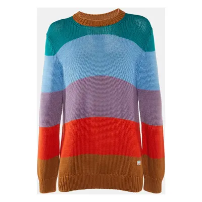 Louis Vuitton Multicolor Colorblock Cotton & Cashmere Knit Jumper