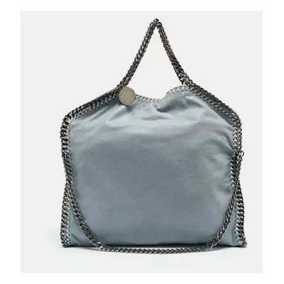 Stella McCartney Light Blue Faux Suede Falabella Tote