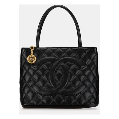 Chanel Caviar Medallion Tote