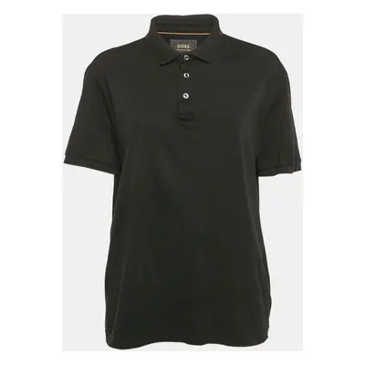 Boss By Hugo Boss Black Jersey Polo T-Shirt