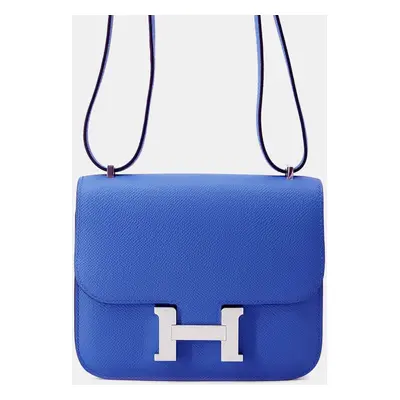 Hermes Constance3 Miroir Blue France Epsom Size Mini