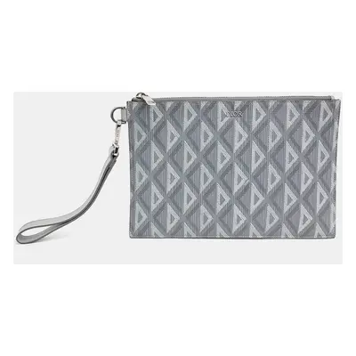 Dior Grey PVC Dior Homme A5 Pouch