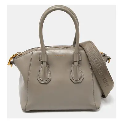 Givenchy Beige Leather Mini Antigona Sport Satchel