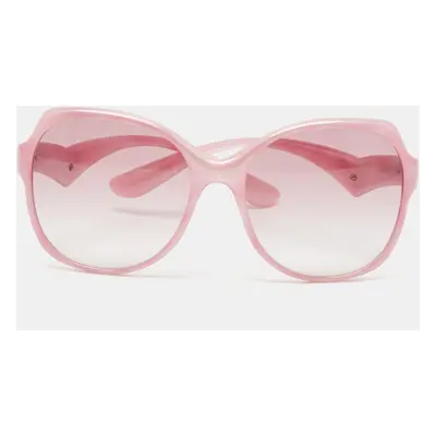 Dolce & Gabbana Pink Gradient DG6154 Oversized Sunglasses