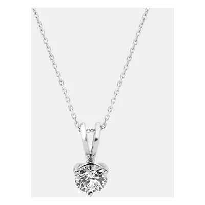 The Diamond Edit Lab Grown Diamond 0.96 ct White Gold Pendant Necklace