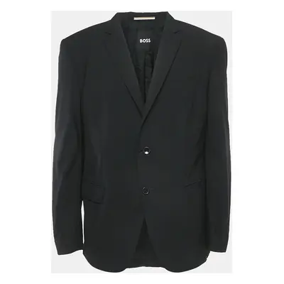 Boss By Hugo Boss Black Wool Single Breasted Blazer