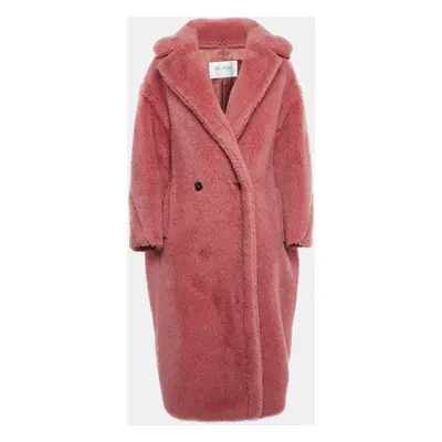 Max Mara Sfilata Pink Shearling Teddy Coat