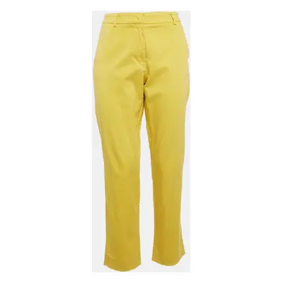 Weekend Max Mara Yellow Cotton Trousers