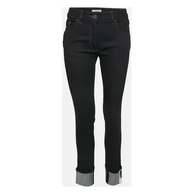 Prada Navy Blue Denim Skinny Jeans Waist 25"