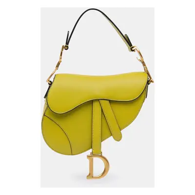 Dior Green Mini Leather Saddle