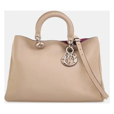 Dior Brown Large Diorissimo Satchel Bag