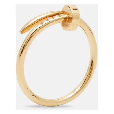 Cartier Juste Un Clou 18k Yellow Gold Small Model Ring Size