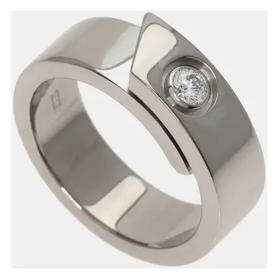 Cartier 18K White Gold Anniversary Band Ring EU