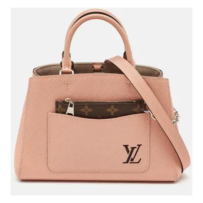 Louis Vuitton Rose Trianon Epi Leather Marelle BB Tote Bag