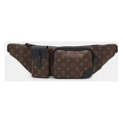 Louis Vuitton Brown Monogram Macassar Canvas Christopher Bumbag