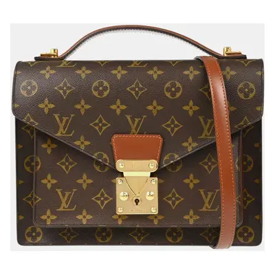 Louis Vuitton Monogram Canvas Monceau Business Handbag