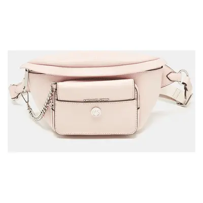 Michael Kors Powder Pink Leather in Maisie Waist Bag