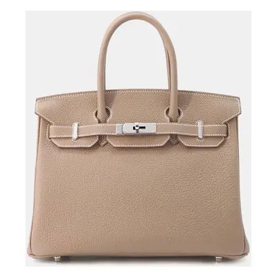 Hermes Birkin Etoupe Togo Leather Size