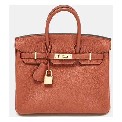 Hermès Cuivre Togo Leather Gold Finish Birkin Bag