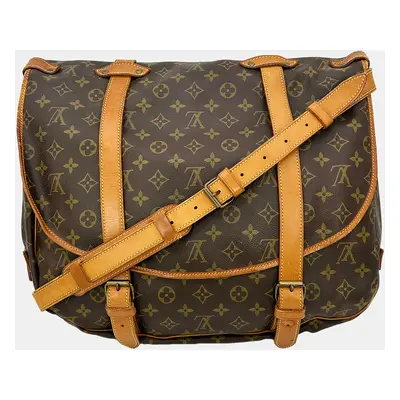 Vintage Louis Vuitton Monogram Samur Messenger Shoulder Bag