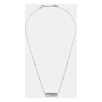 Messika Baby Move Diamonds 18k White Gold Necklace