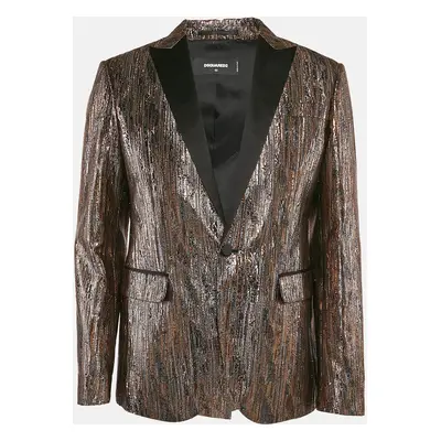 Dsquared2 Metallic Lurex Single Breasted Blazer