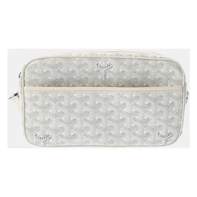 Goyard White PVC Leather Cup Vert PM Shoulder Bag