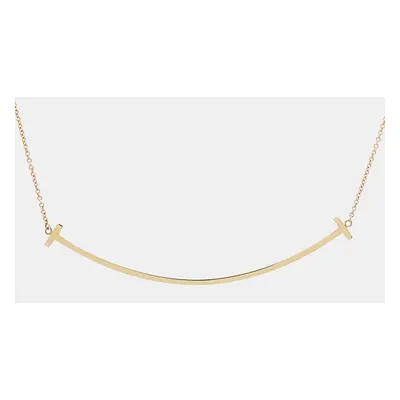 Tiffany & Co. T Smile 18K Yellow Gold Necklace