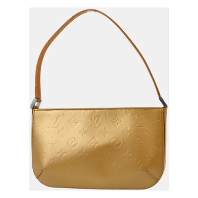 Louis Vuitton Beige Monogram Mat Fowler Handbag