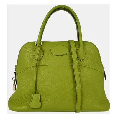 Hermes Anis Green Togo Bolide Handbag