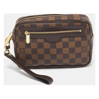 Louis Vuitton Damier Ebene Canvas Billets Macao Pochette