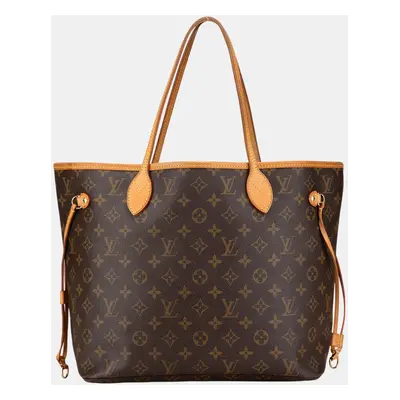 Louis Vuitton Brown Monogram Neverfull MM