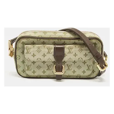 Louis Vuitton Khaki Green Mini Lin Canvas and Leather Juliette Bag