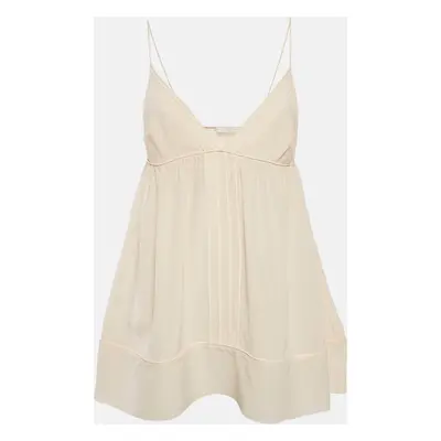 Chloé Pinky Nude Silk Camisole Top