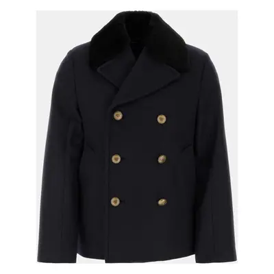 Prada Bleu Felt Coat Men’s IT