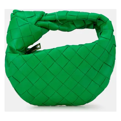 Bottega Veneta Green Candy Nappa Intrecciato Jodie