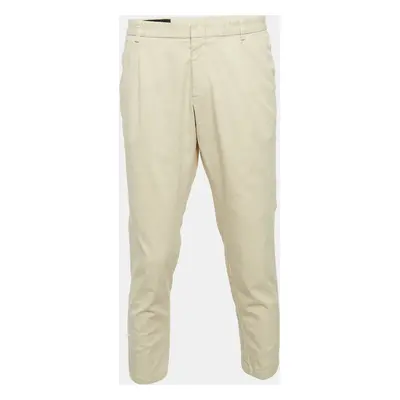 Gucci Beige Gabardine Formal Trousers