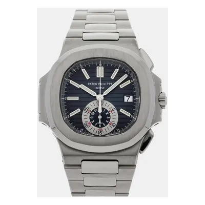 Pre-Owned Patek Philippe Nautilus Chronograph 5980/1A-001 40.5 mm