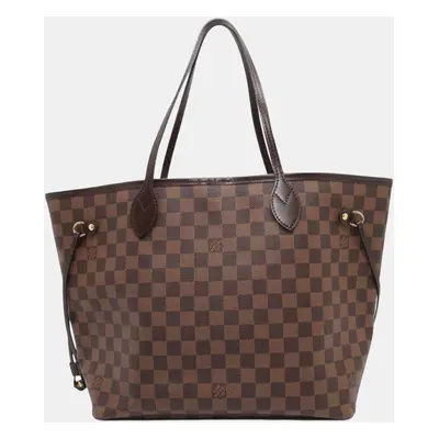 Louis Vuitton Brown Damier Ebene Neverfull MM