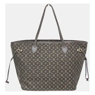 Louis Vuitton Monogram Idylle Neverfull MM Tote Bag Fusain