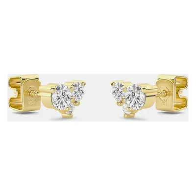 14K White Lab Grown Diamond Stones Stud (0.75 Ctw)