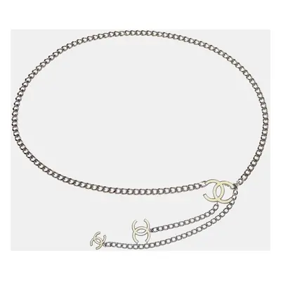 Chanel Silver Small Chain Belt