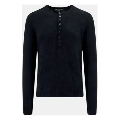 Dolce & Gabbana Black Wool Sweater